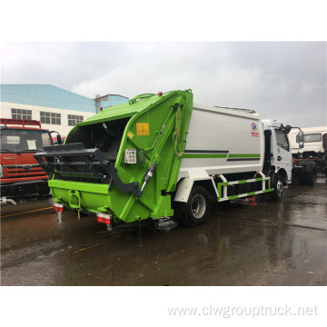 Compactor type 6 cubic garbage container lift trucks